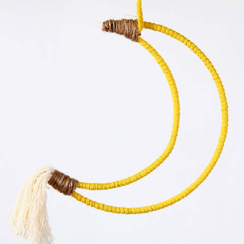 Macrame Crescent Wall Decor | High & Bury