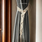 Macrame Curtain Tieback | High & Bury