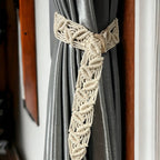Macrame Curtain Tieback | High & Bury