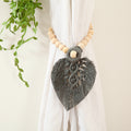 Macrame Curtain Tieback Holder | High & Bury