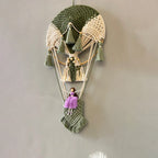 Macrame Decoration in Hot Air Balloon Design | High & Bury