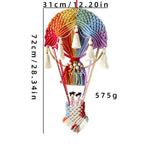 Macrame Decoration in Hot Air Balloon Design | High & Bury