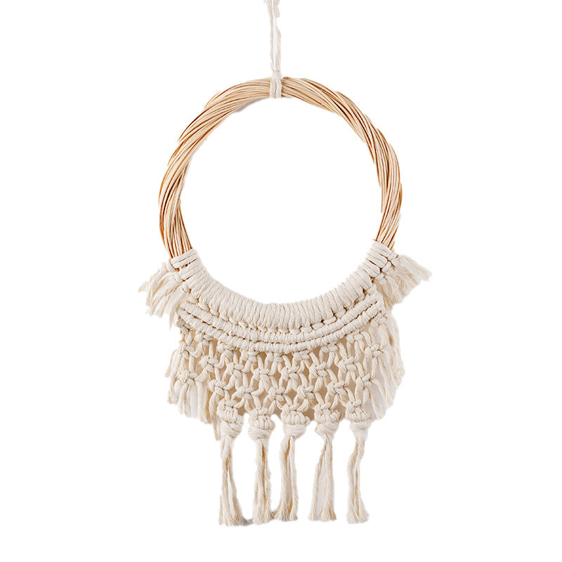 Macrame Decorative Circular Wall Hanging | High & Bury