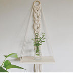 Macrame Decorative Hanging Shelf | High & Bury