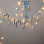Macrame Decorative Wall Garland | High & Bury