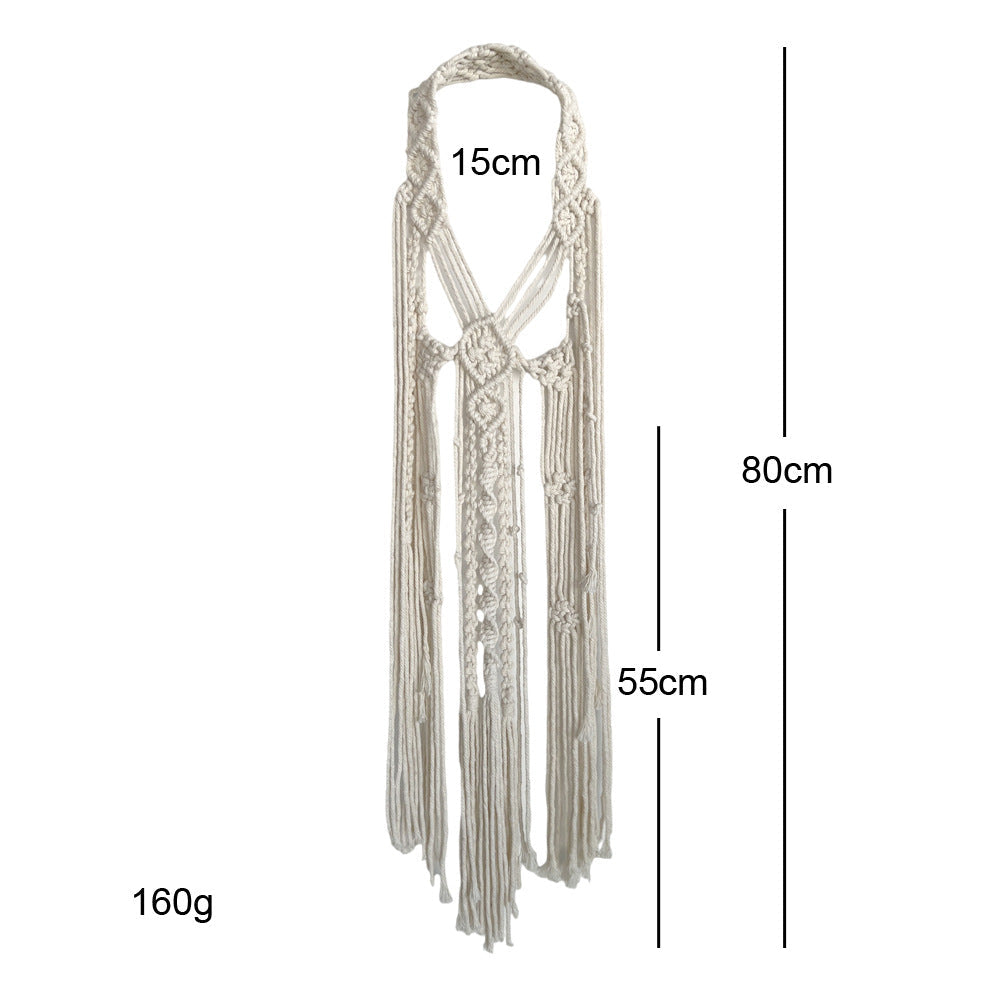 Macrame Decorative Wall Hanging Organizer | High & Bury