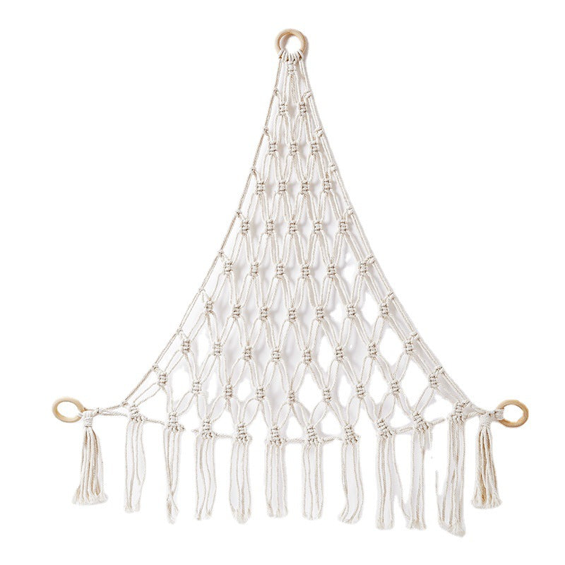 Macrame Decorative Wall Hanging Shelf | High & Bury