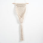 Macrame Decorative Wall Hanging White | High & Bury