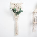 Macrame Decorative Wall Hanging White | High & Bury