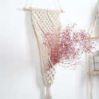 Macrame Decorative Wall Hanging White | High & Bury