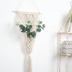Macrame Decorative Wall Hanging White | High & Bury