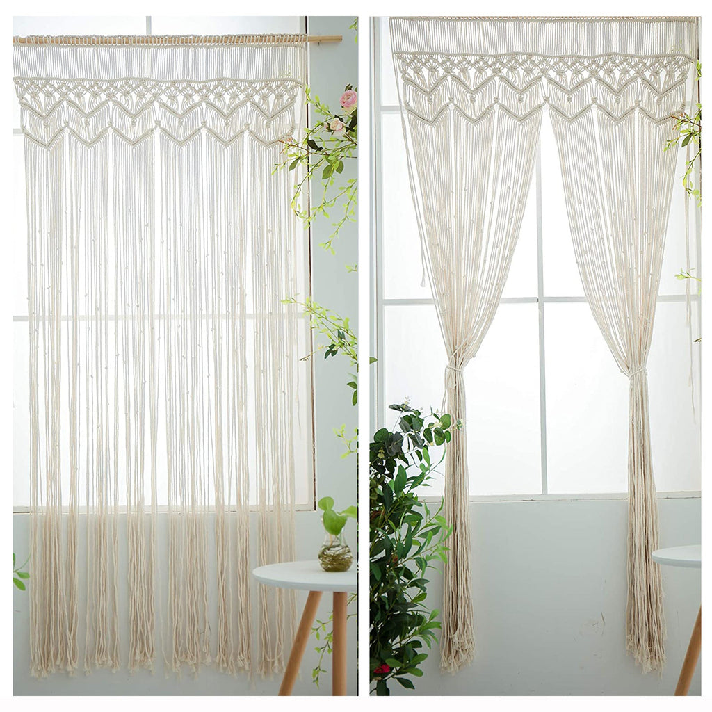 Macrame Door Curtain | High & Bury