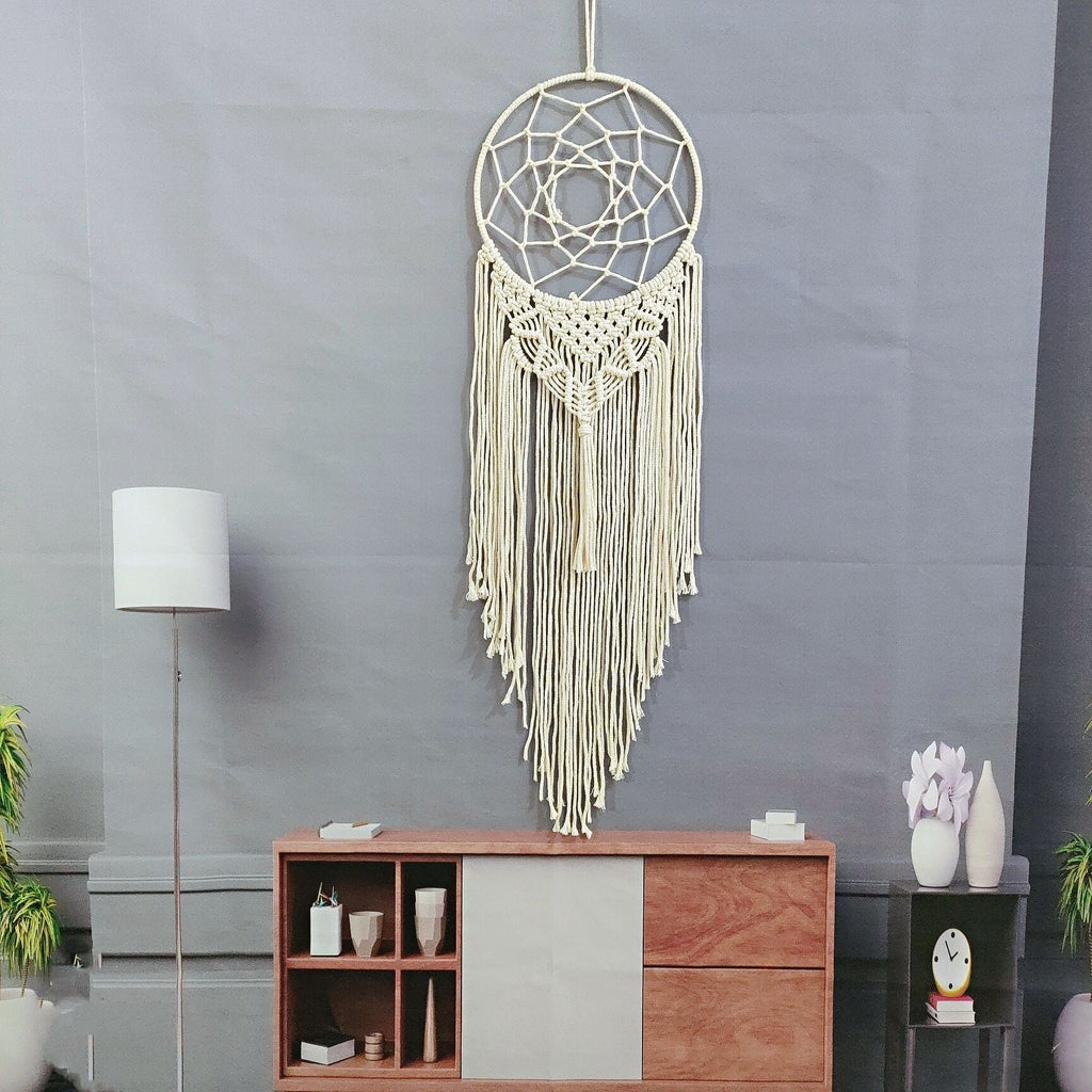 Macrame Dreamcatcher Wall Hanging | High & Bury