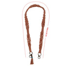 Macrame Eyewear Chain Holder | High & Bury