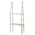 Macrame Floating Shelf | High & Bury