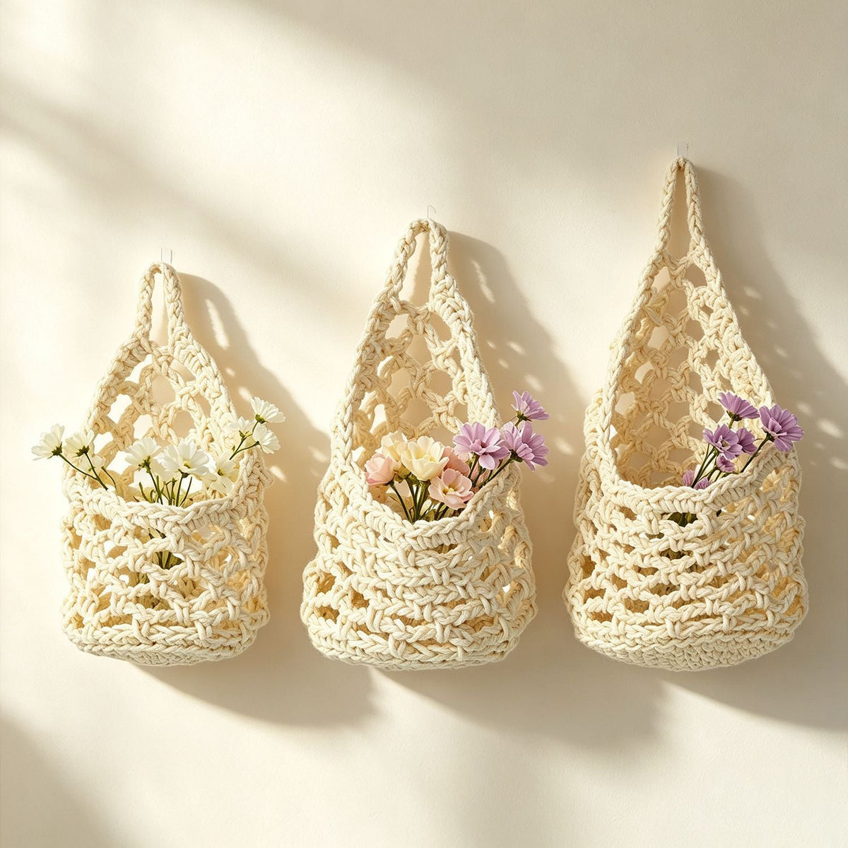 Macrame Flower Basket | High & Bury