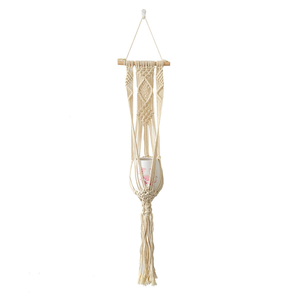 Macrame Flower Holder with Elegant Design | High & Bury