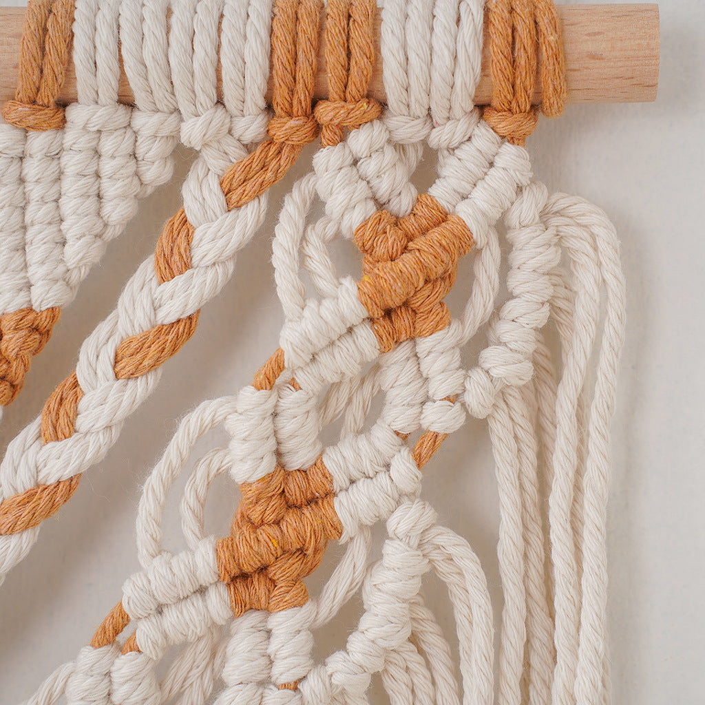 Macrame Geometric Wall Tapestry | High & Bury
