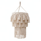 Macrame Hanging Decorative Light Fixture | High & Bury
