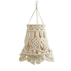 Macrame Hanging Light Fixture | High & Bury
