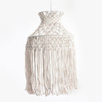 Macrame Hanging Pendant Light | High & Bury
