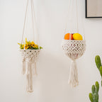 Macrame Hanging Plant Basket | High & Bury