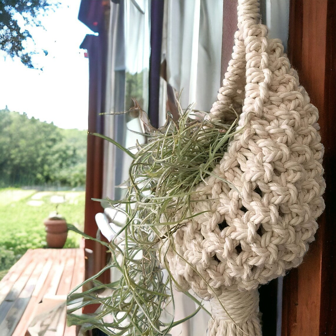 Macrame Hanging Planter | High & Bury