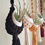 Macrame Hanging Planter Holder | High & Bury
