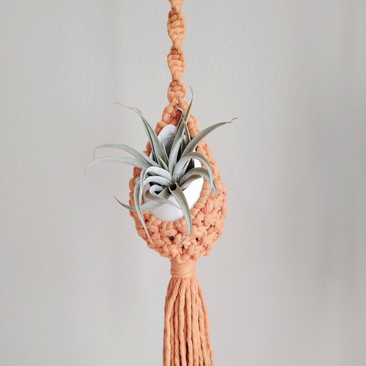 Macrame Hanging Planter Holder | High & Bury