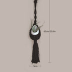 Macrame Hanging Planter Holder | High & Bury