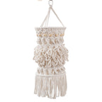 Macrame Hanging Planter Off White | High & Bury