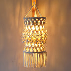 Macrame Hanging Planter Off White | High & Bury
