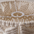 Macrame Hanging Planter Single Shade Plug-in | High & Bury