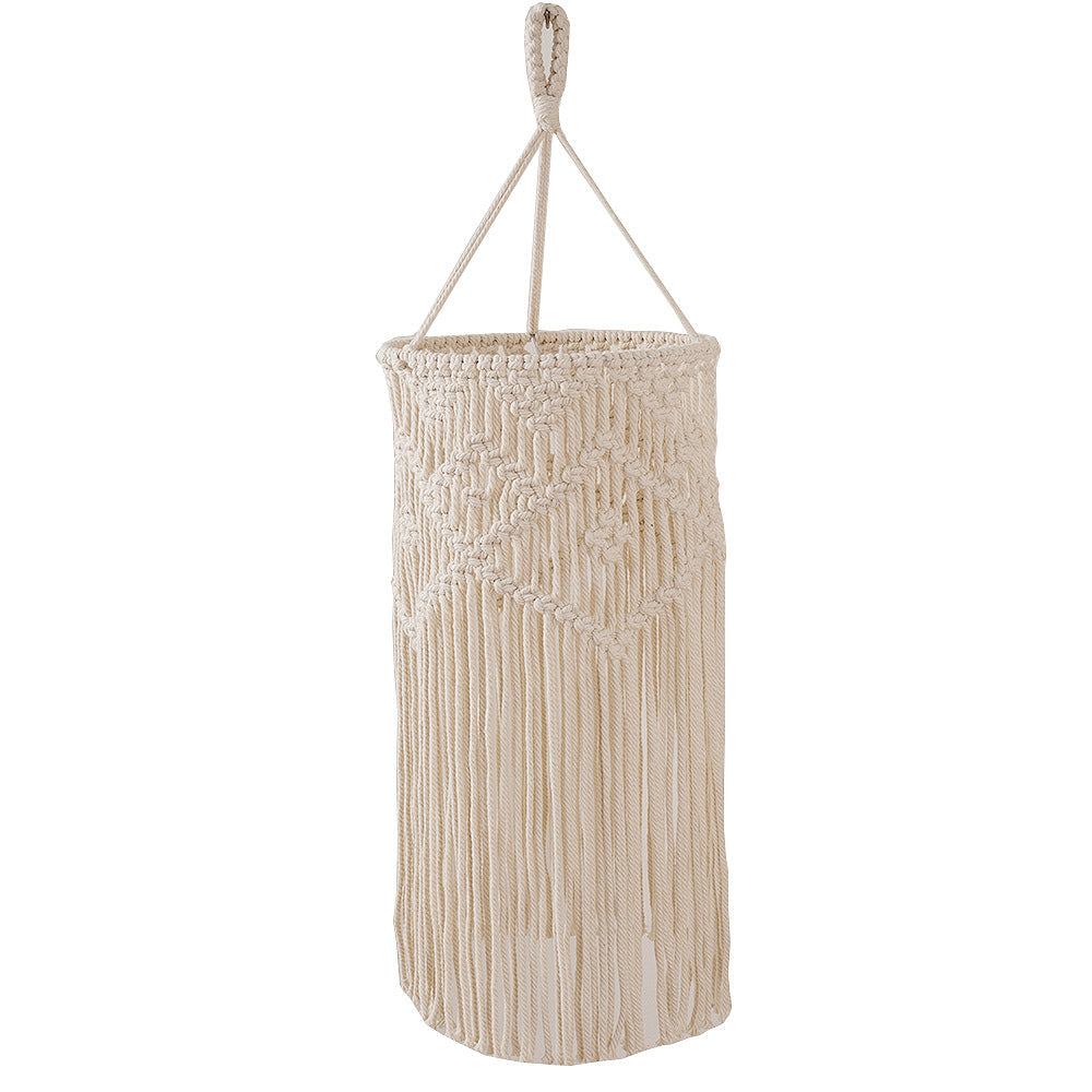 Macrame Hanging Planter Single Shade Plug-in | High & Bury