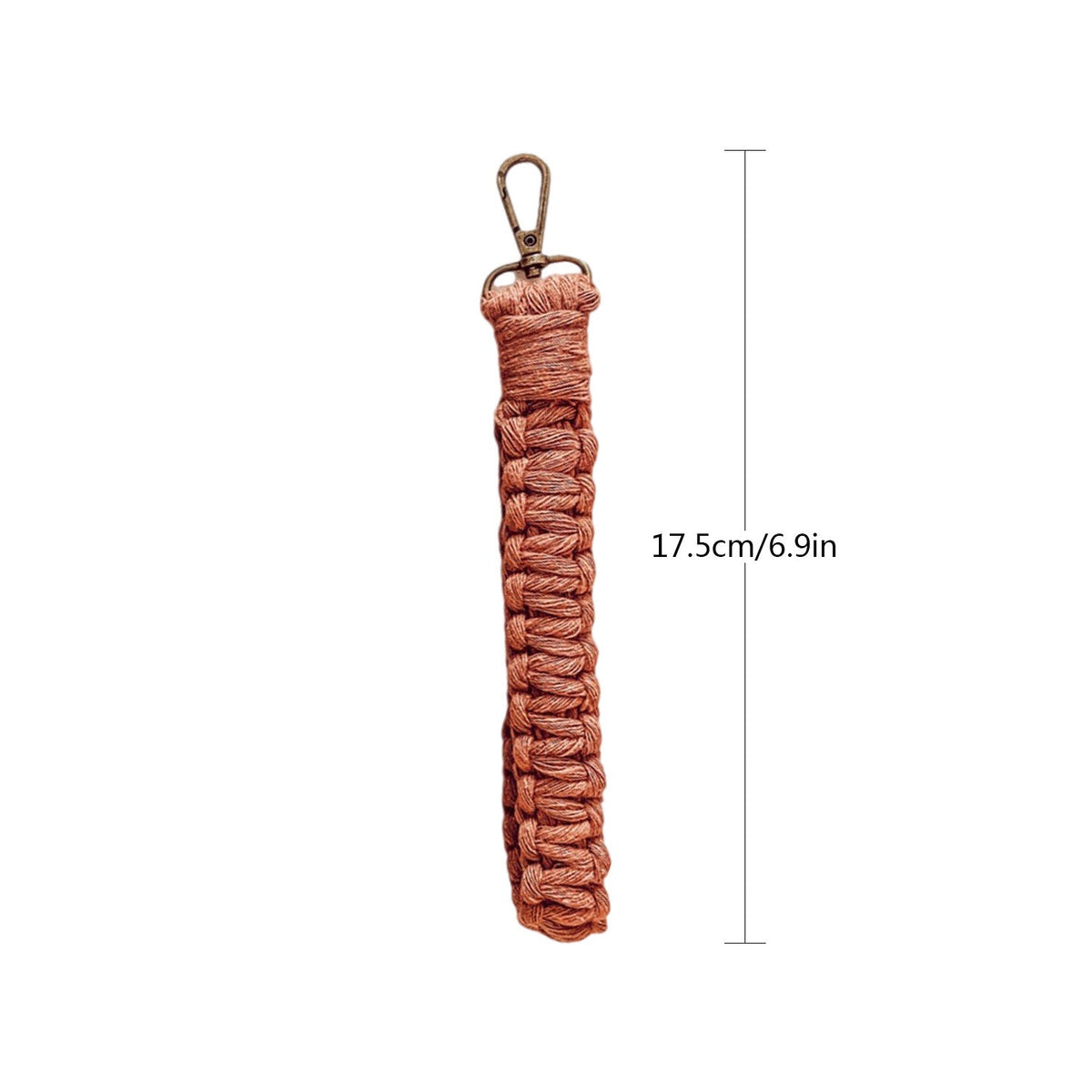Macrame Keychain Holder with Clip | High & Bury