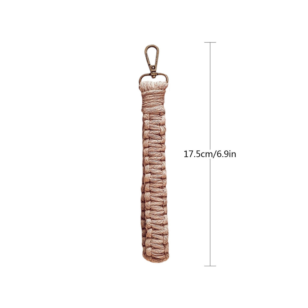 Macrame Keychain Holder with Clip | High & Bury
