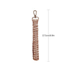 Macrame Keychain Holder with Clip | High & Bury