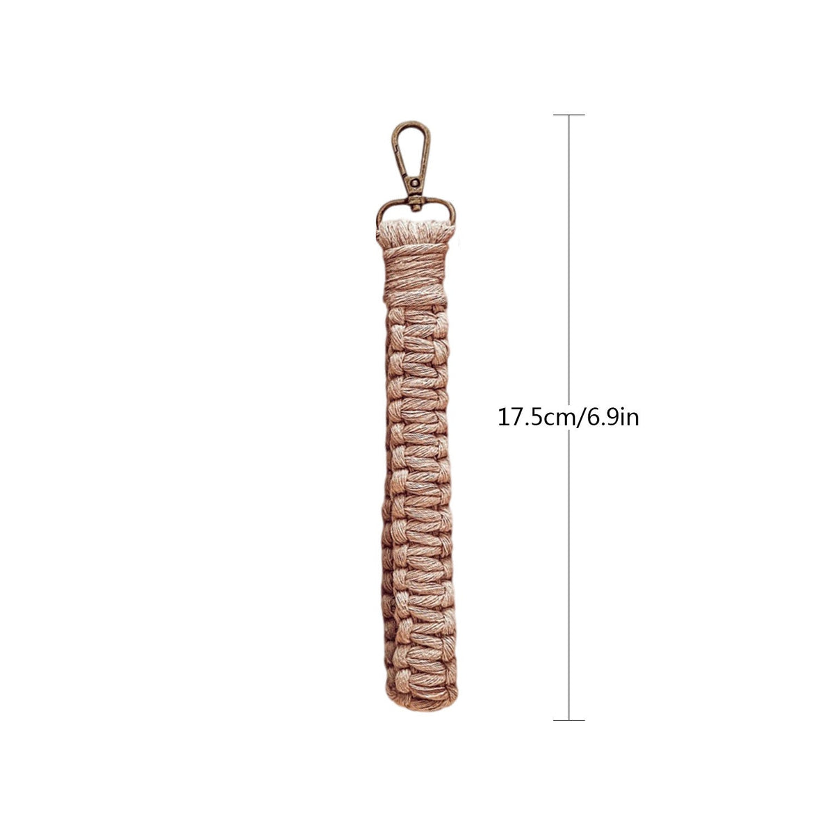 Macrame Keychain Holder with Clip | High & Bury