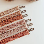Macrame Keychain Holder with Clip | High & Bury