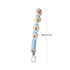 Macrame Keychain Holder with Floral Design | High & Bury