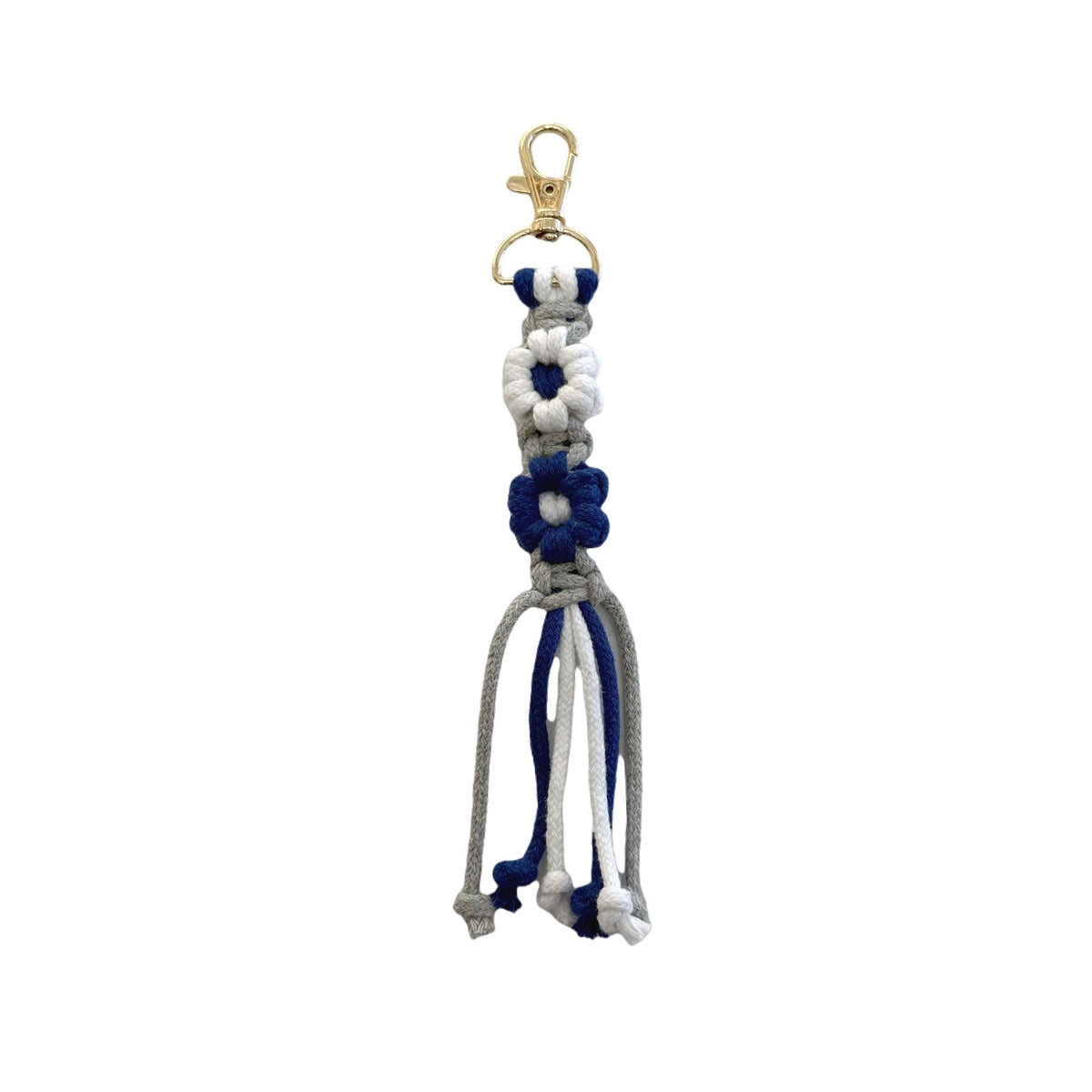 Macrame Keychain with Tassel | High & Bury