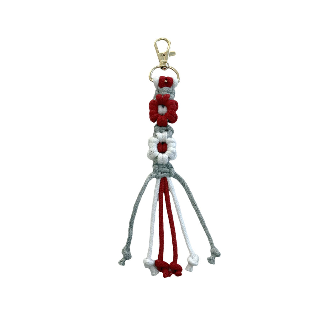 Macrame Keychain with Tassel | High & Bury
