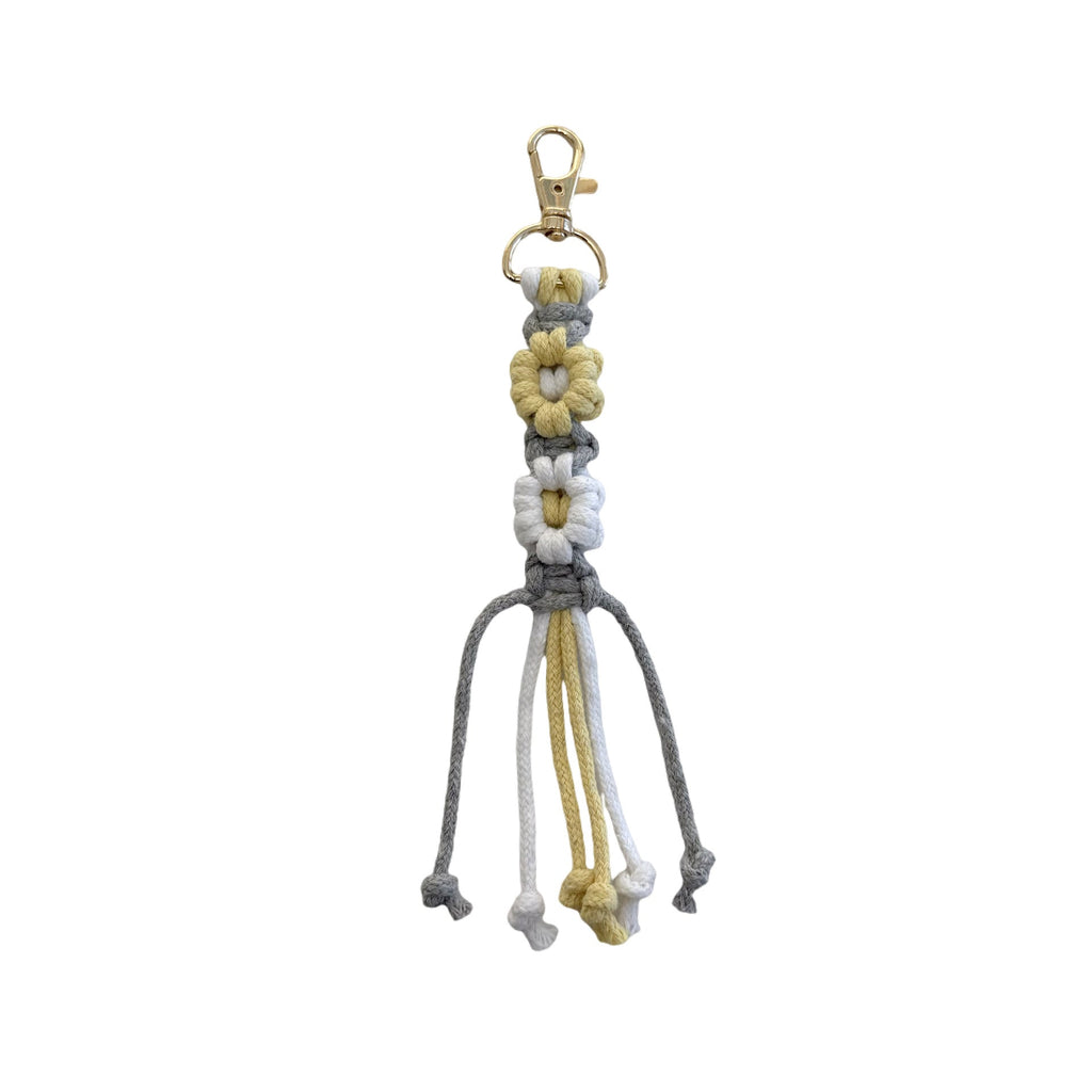Macrame Keychain with Tassel | High & Bury