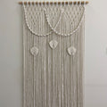 Macrame Leaf Motif Wall Hanging | High & Bury