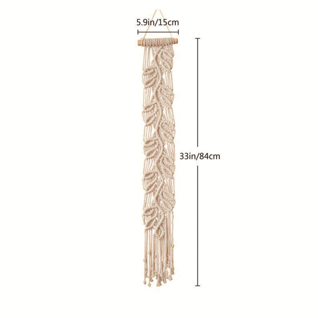 Macrame Leaf Wall Art Decor | High & Bury