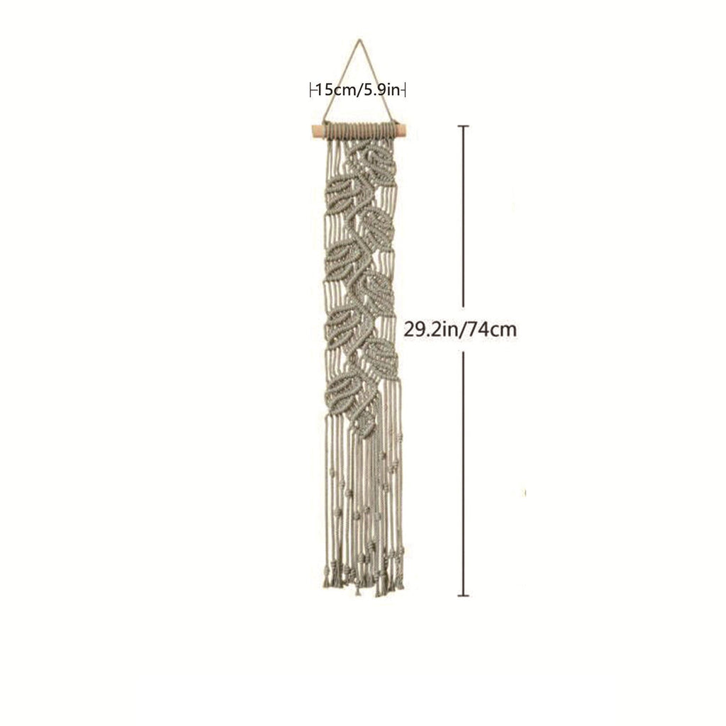 Macrame Leaf Wall Art Decor | High & Bury