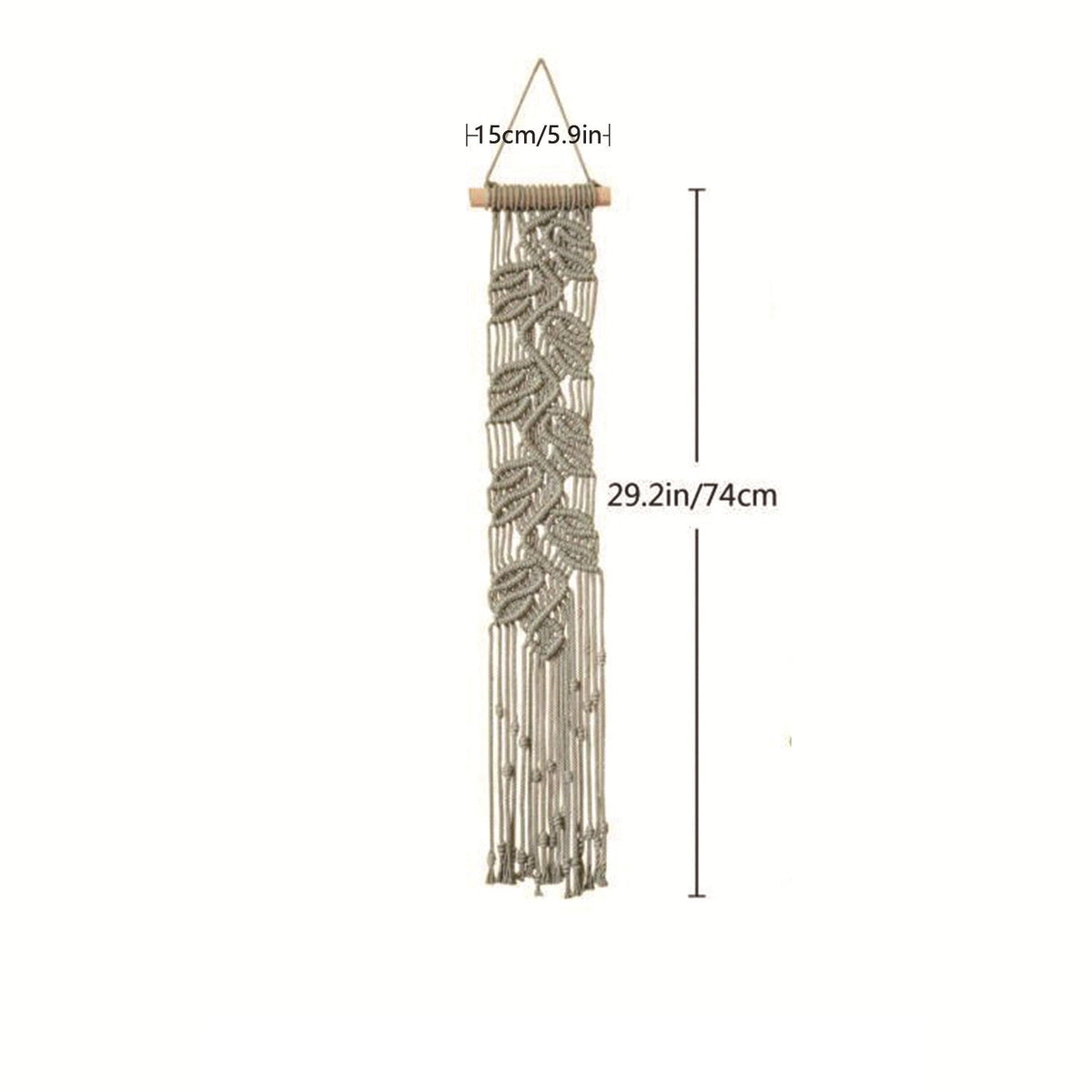 Macrame Leaf Wall Art Decor | High & Bury