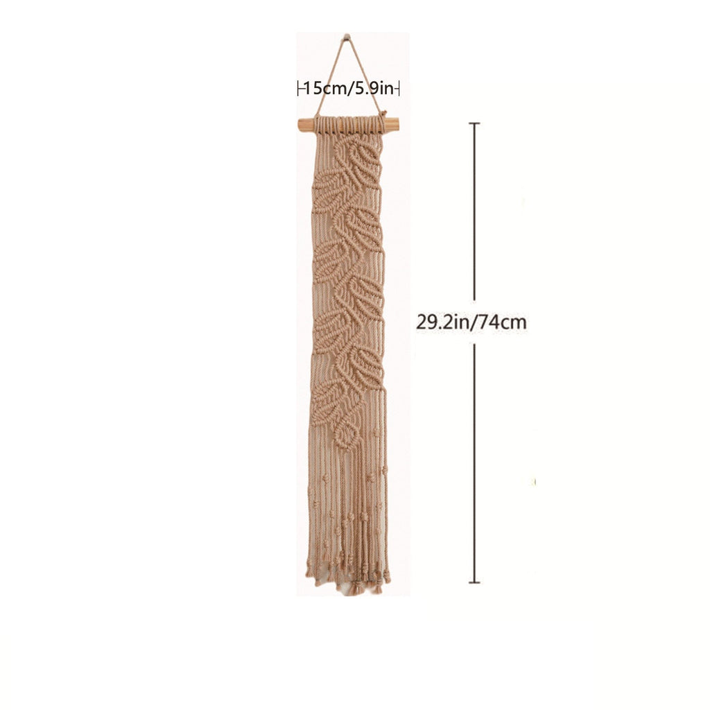 Macrame Leaf Wall Art Decor | High & Bury
