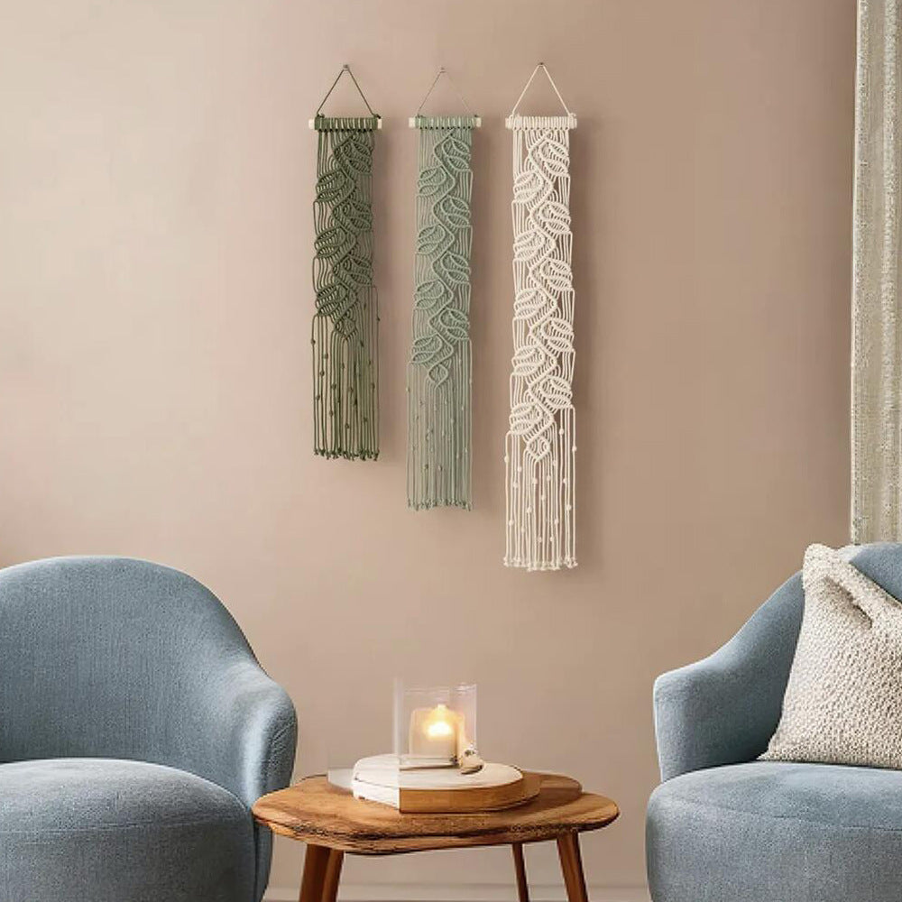 Macrame Leaf Wall Art Decor | High & Bury