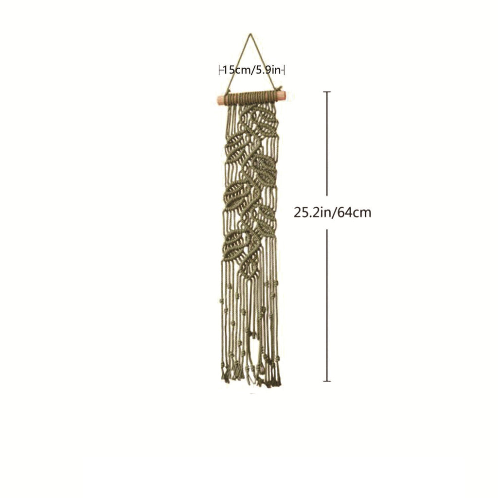 Macrame Leaf Wall Art Decor | High & Bury